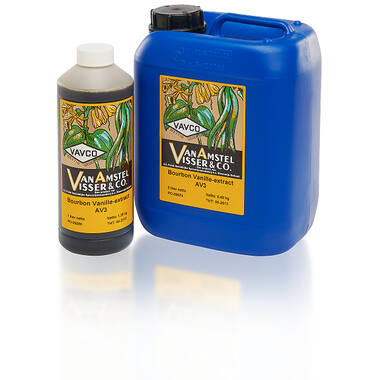 Bourbon Vanille Extract Av3 1 Liter 1,28 kg, foto 2 van 3
