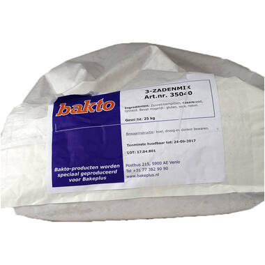 Bakto Driezadenmix 25 kg, foto 2 van 3