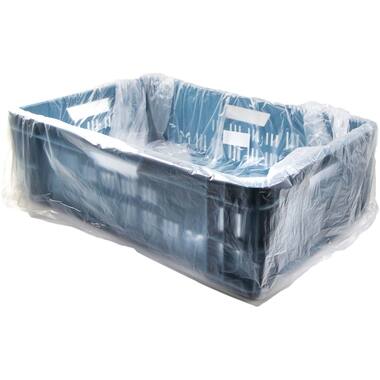 Kratzakken HDPE 10my transparant 90X30X80cm (500), foto 2 van 2