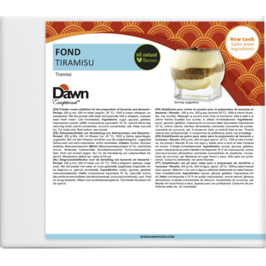 Dawn Fond Tiramisu 2,5 kg (2), foto 2 van 2