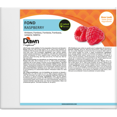 Dawn Fond Framboos 2,5 kg (2), foto 2 van 2