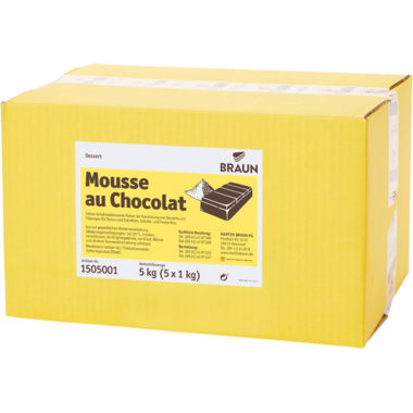 Mousse au Chocolat Braun 1 Kg, foto 2 van 2