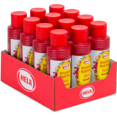 Curry Ketchup Hela 800ml (tube), foto 3 van 3