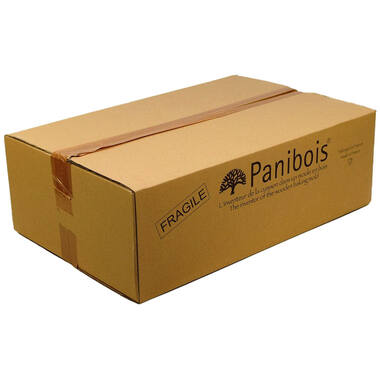 Houten bakvorm rechthoek 175x110x60mm met sil. Papier (100), foto 2 van 2