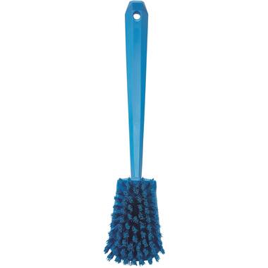 Vikan Afwasborstel Lange Steel Hard 415x71mm Blauw (1), foto 2 van 2