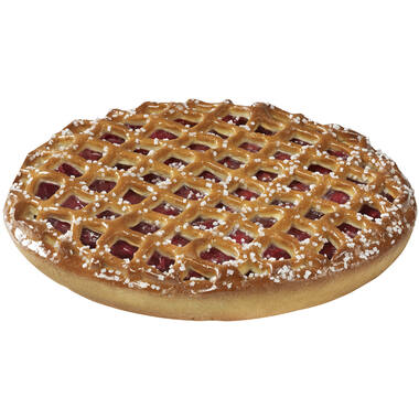 Pruve 67 Kersenvlaai 22 Cm (12) Gegeleerd En Gesuikerd, foto 2 van 3