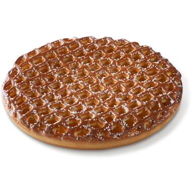 Pruve 126 Abrik.Vlaai 27 Cm (6) Gegeleerd En Gesuikerd, foto 2 van 2