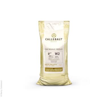 Callebaut W2 Wit Chocolade Callets 10 kg, foto 4 van 5