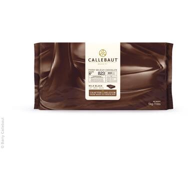 Callebaut 823 Melk Donker Glaceer 5kg, foto 3 van 3