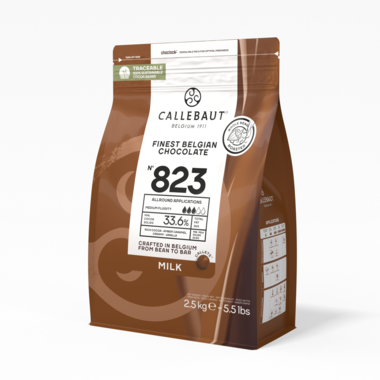 Callebaut Callets 823 Glaceer Melk 2.5 kg, foto 2 van 5