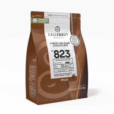 Callebaut Callets 823 Glaceer Melk 2.5 kg, foto 3 van 5