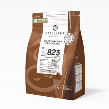Callebaut C823 Melk Vorm Callets 2.5 kg, foto 2 van 4