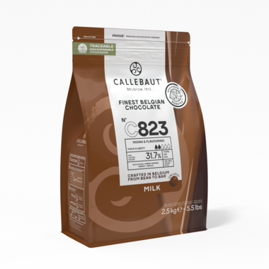 Callebaut C823 Melk Vorm Callets 2.5 kg, foto 3 van 4