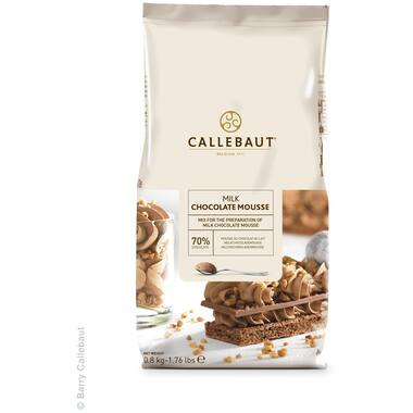 Callebaut Melk Chocolade Moussepoeder 10X0.8 kg, foto 2 van 2