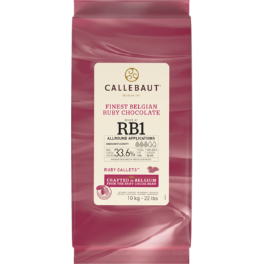 Callebaut Callets Ruby 10 kg, foto 2 van 2