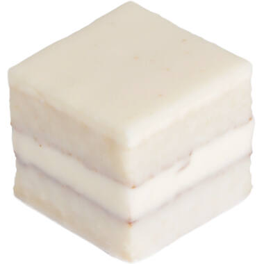 Goemans Cake Petit Fours Vierkant Wit (144), foto 2 van 2