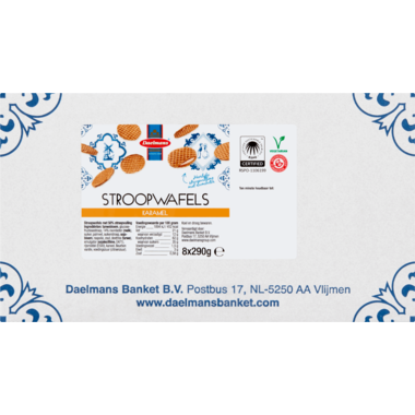 Reuze Stroopwafels 8 X 10 st, foto 4 van 5