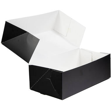 Gebaksdoos Zwart Diepvries 30x16x10cm (50), foto 2 van 2