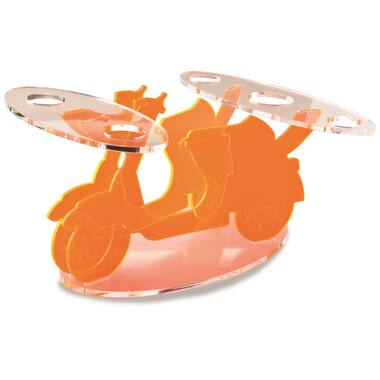 IJshoornhouder Plexiglas Scooter Oranje (1), foto 2 van 2