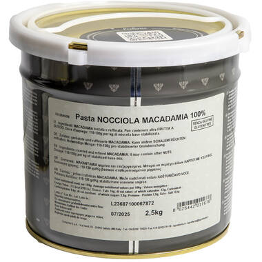 La Preferita Pasta 100% Pure Macadamia 2,5 kg, foto 2 van 2