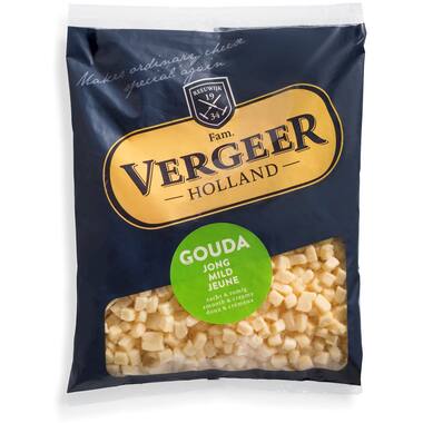 Vergeer Blokjes Gouda Jong 8x8x8m 1kg, foto 2 van 2