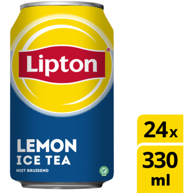 Lipton Ice Tea Lemon 330 ml (24), foto 2 van 4