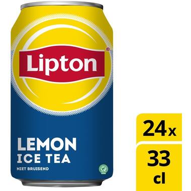 Lipton Ice Tea Lemon 330 ml (24), foto 3 van 4