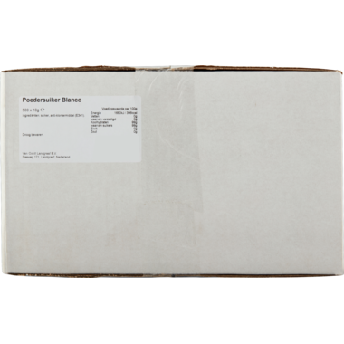 Poedersuikerzakjes 500x10 g Blanco, foto 4 van 4