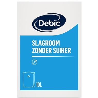 Debic Slagroom zonder suiker BIB 10L Langer Houdbaar, foto 2 van 2