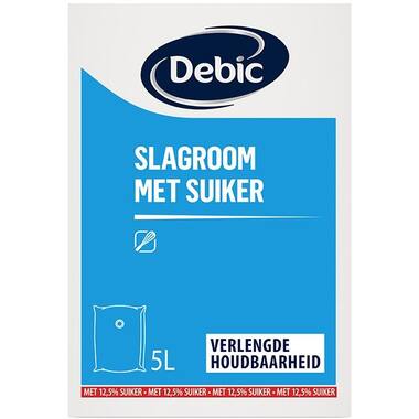 Debic Slagroom met 12.5% Suiker BIB 5ltr LH, foto 2 van 2