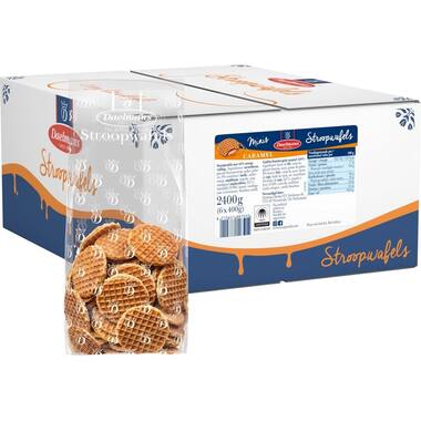 Mini Stroopwafels 6x50st, foto 3 van 5
