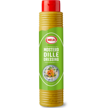 Hela Mosterd Dille dressing.800ml, foto 2 van 3