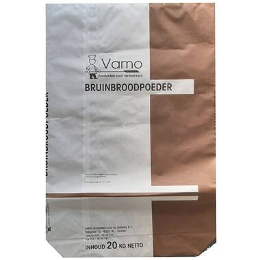 Vamo Bruinbroodpoeder 20 kg, foto 2 van 2