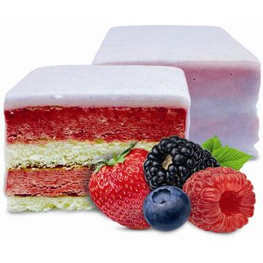 De Bakker Petit Four Fruit Assorti (4X25), foto 4 van 6