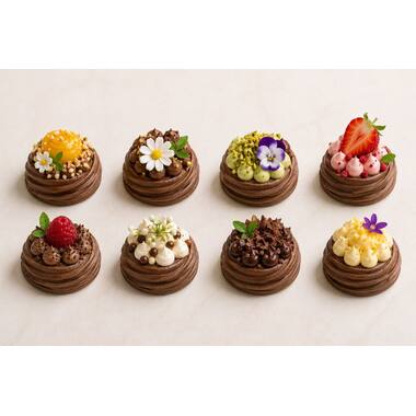 Pavlova 7,5 cm melk gecoat (64) RSPO SG 9-0700-14-000-00, foto 2 van 2